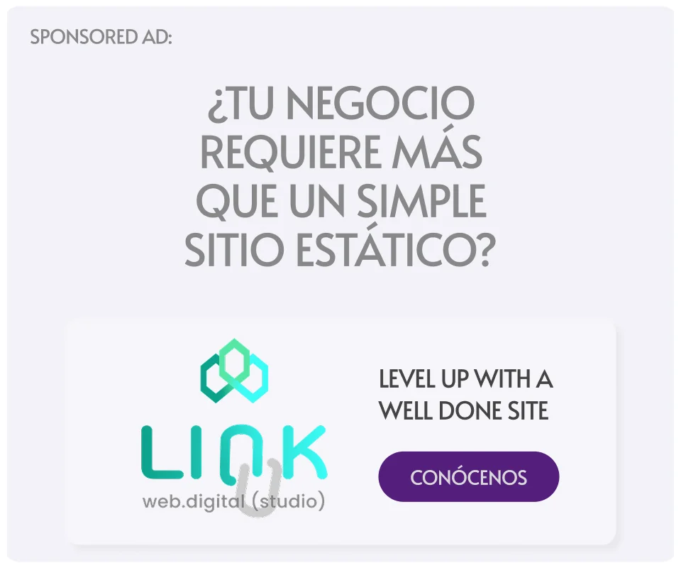Sponsored by Link Web Digital (Studio) www.linkweb.digital
